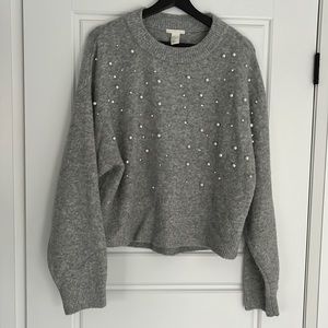 H&M Oversized Pearl Sweater